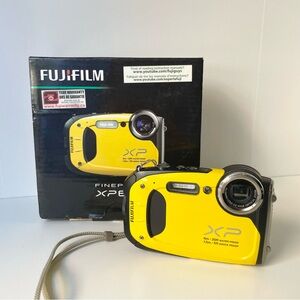 Fujifilm finepix XP underwater camera
